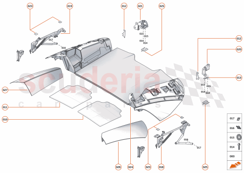 Part Diagram for McLaren 13AA324SP