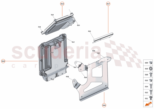 Part Diagram for McLaren 16AD330CP