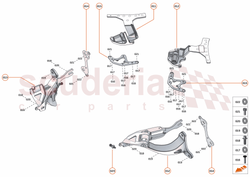 Part Diagram for McLaren 13P7342CP