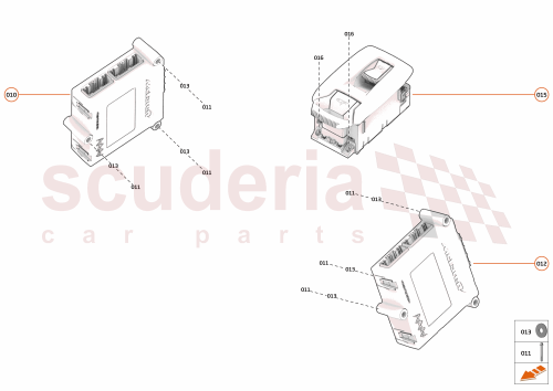 Part Diagram for McLaren 00RA579