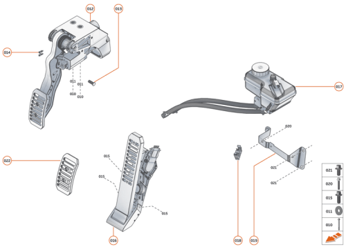 Part Diagram for McLaren 11CA005CP