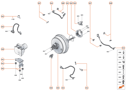 Part Diagram for McLaren 14CA128CP
