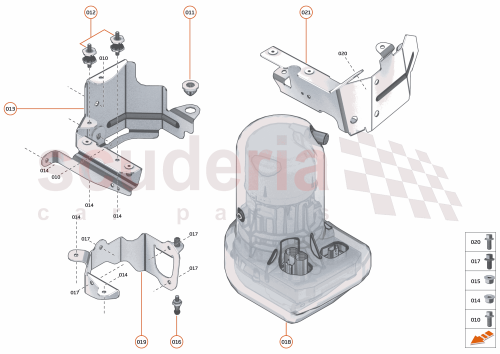 Part Diagram for McLaren 14A2632SP