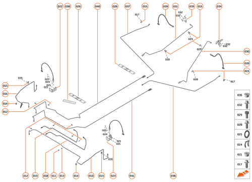 Part Diagram for McLaren 14C0118CP
