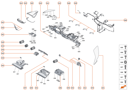 Part Diagram for McLaren 14NA444SP