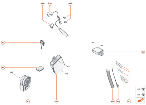 Part Diagram for McLaren 23MA444CP