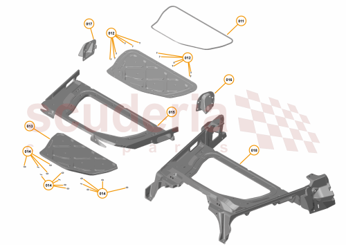 Part Diagram for McLaren 00RC039