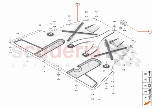 Part Diagram for McLaren 14N1426CP