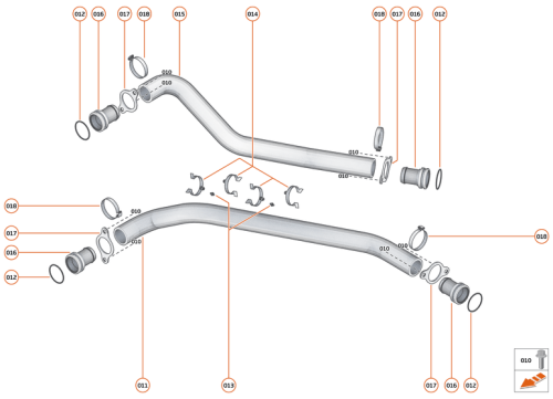 Part Diagram for McLaren 14FA284CP