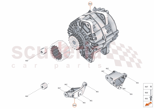 Part Diagram for McLaren 16AE311CP