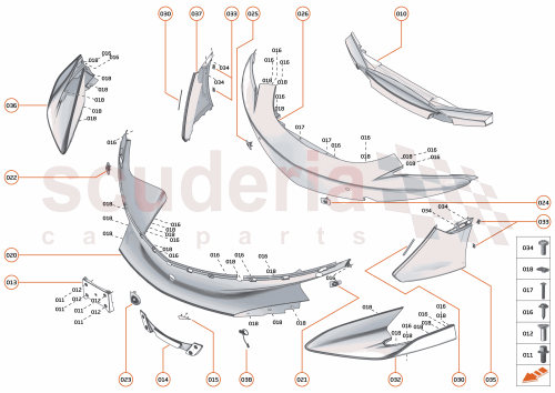 Part Diagram for McLaren 13A5265CP