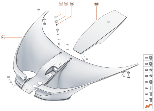 Part Diagram for McLaren 00RC056