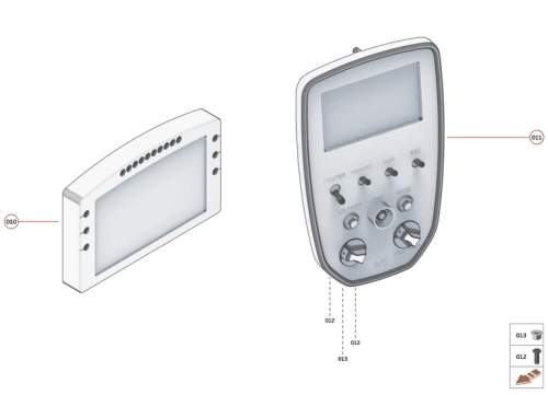 Part Diagram for McLaren 15MA013RP
