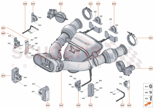 Part Diagram for McLaren 28HA028CP