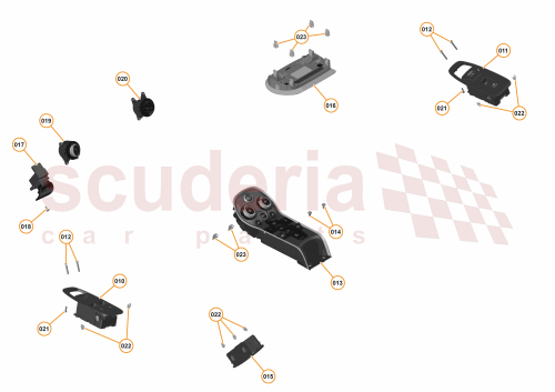Part Diagram for McLaren 13MA004SP