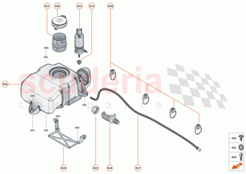 Part Diagram for McLaren 16AF036CP