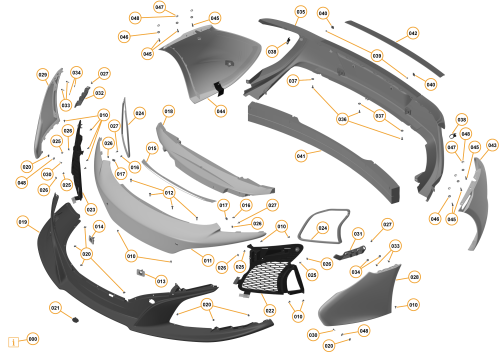 Part Diagram for McLaren 11A9537CP