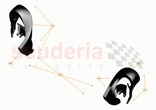 Part Diagram for McLaren 12C0347CP