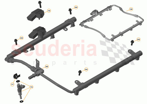 Part Diagram for McLaren 11F1593CP