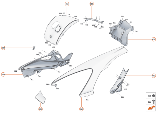 Part Diagram for McLaren 15AB727CP