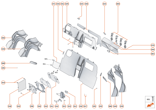 Part Diagram for McLaren 14NA243SP