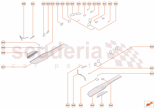 Part Diagram for McLaren 14AD397CP