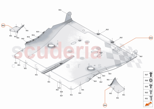Part Diagram for McLaren 14N1721MP