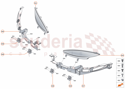 Part Diagram for McLaren 13A6647CP