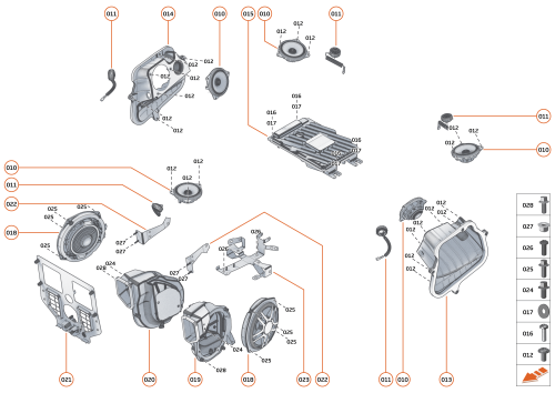 Part Diagram for McLaren 16MA752CP