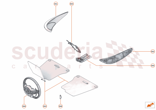 Part Diagram for McLaren 13N2018CP