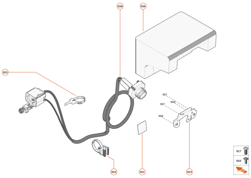 Part Diagram for McLaren 13MA289RP