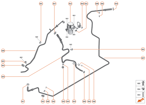 Part Diagram for McLaren 23CA089CP