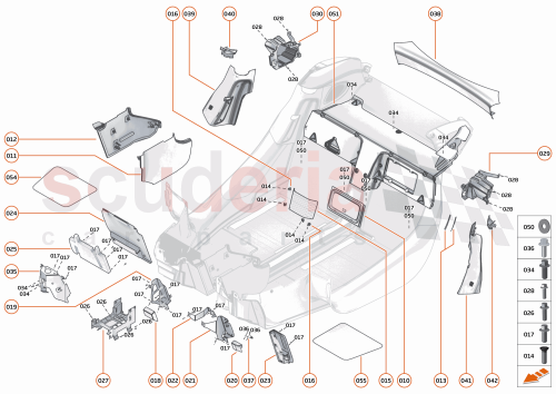 Part Diagram for McLaren 13NA023CP