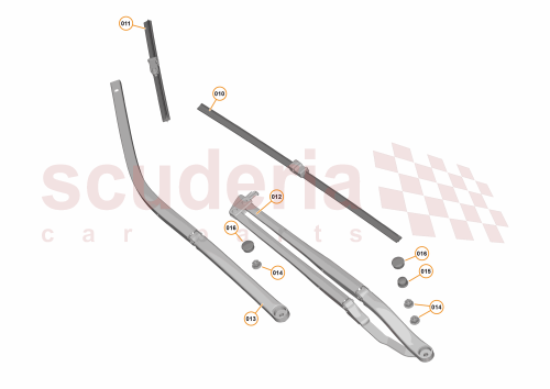 Part Diagram for McLaren 13A5860CP