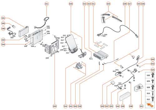 Part Diagram for McLaren 00RA138