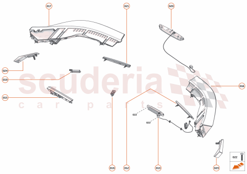 Part Diagram for McLaren 14AC769CP