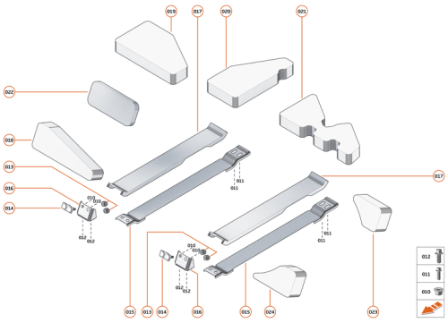 Part Diagram for McLaren 15KA017RP