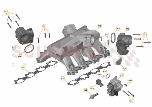 Part Diagram for McLaren 14F0780CP