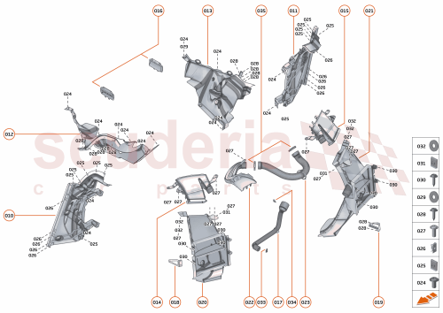 Part Diagram for McLaren 16AA226SP