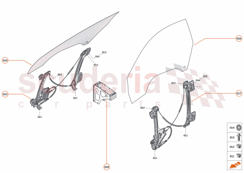 Part Diagram for McLaren 13A9960SP