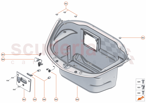 Part Diagram for McLaren 16AF095CP