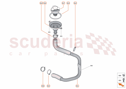 Part Diagram for McLaren 16AE431CP