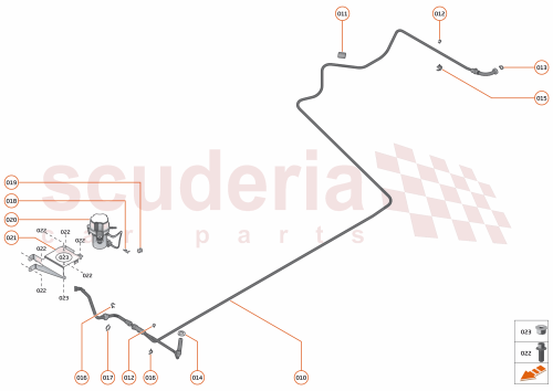 Part Diagram for McLaren 15CA016CP