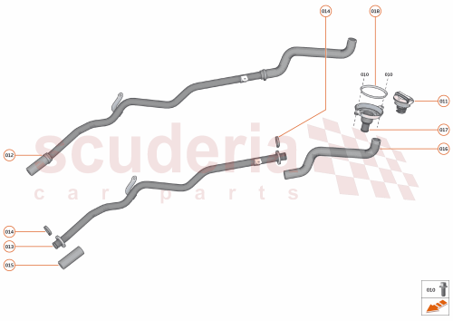 Part Diagram for McLaren 14AA658SP