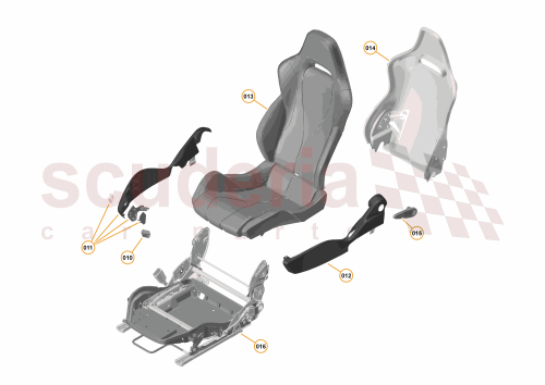 Part Diagram for McLaren 13NA088CP