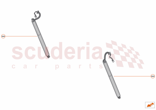 Part Diagram for McLaren 14PA039RP
