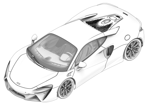 Part Diagram for McLaren 13QA729CP