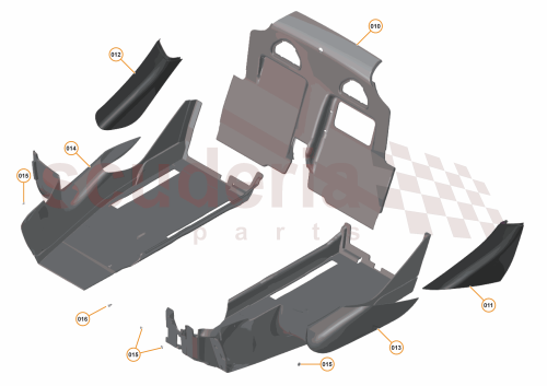 Part Diagram for McLaren 13N2032MP