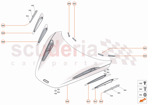 Part Diagram for McLaren 28AB127CP