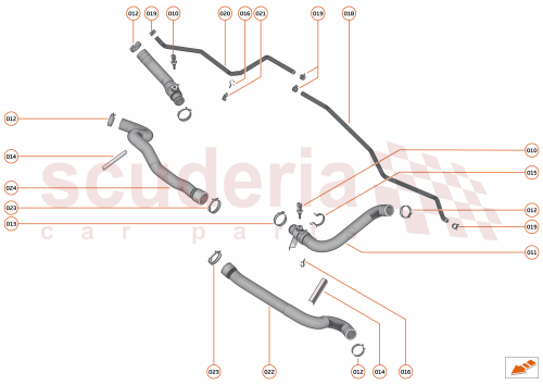 Part Diagram for McLaren 14NA274RP